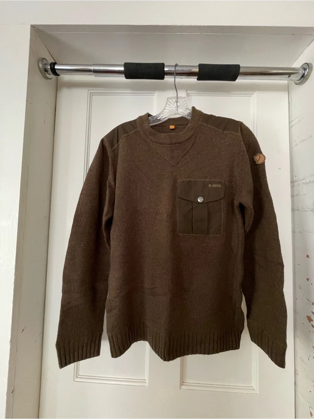 Fjallraven Tirp G-1000 Crewneck Sweater fatigued green xe